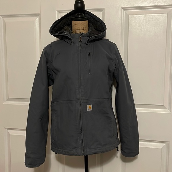 Carhartt Jackets & Blazers - Women’s Blue Full Swing Carhartt Jacket